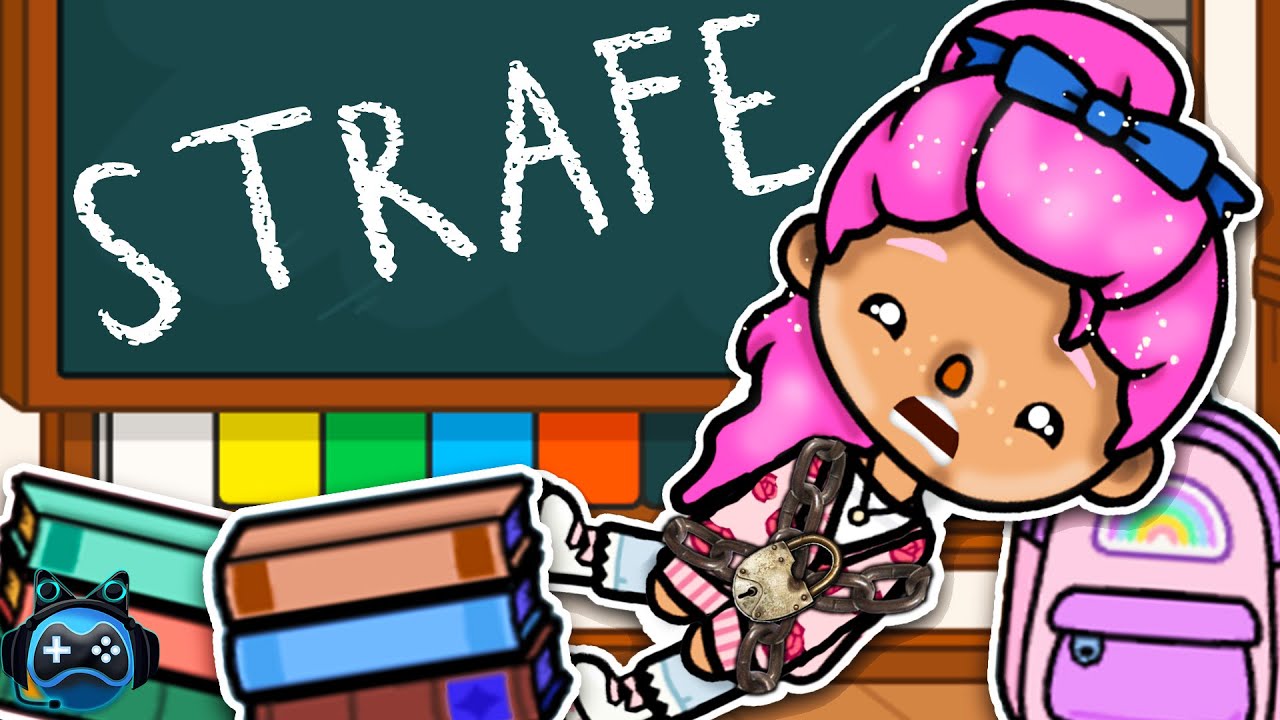 ICH WERDE BEIM NACHSITZEN IN DER SCHULE EINGESPERRT🙀🏫PART 1 | Toca Boca Tory Deutsch | Toca Rosa