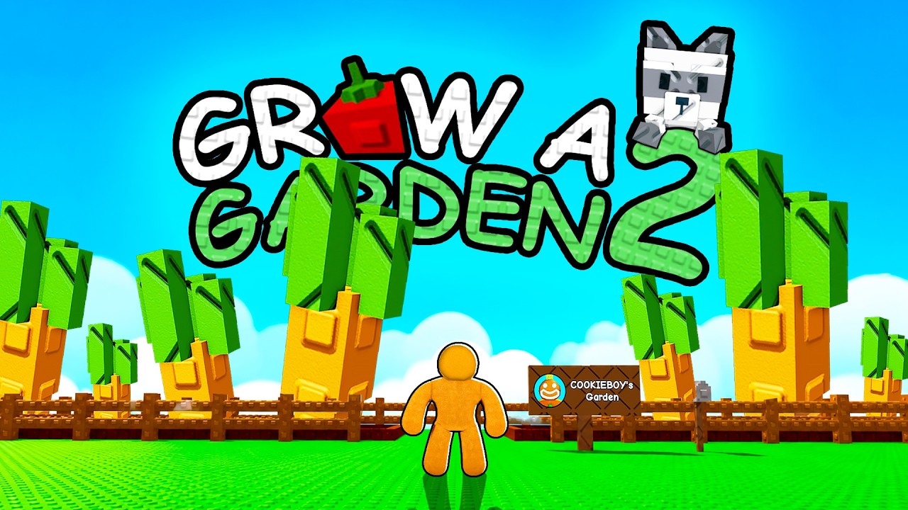 НАСТОЯЩИЙ ВЫРАСТИ САД 2 НАКОНЕЦ-ТО ВЫШЕЛ.. Grow a Garden 2 Роблокс