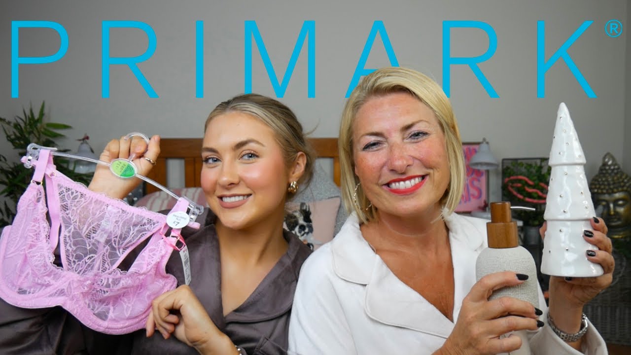 HUGE mother daughter PRIMARK HAUL!! new in primark november - autumn haul!
