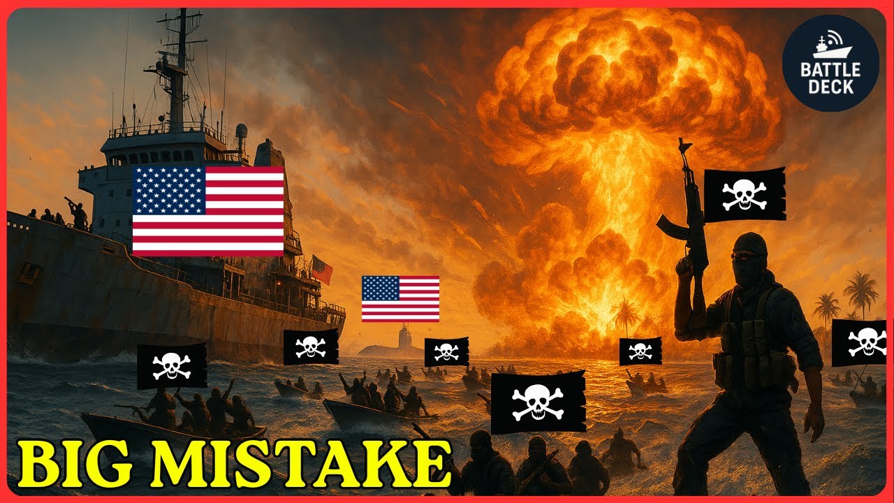 Pirates Seized a US Nuclear Sub's Supply Ship — 6 Hours Later Their Island Was Gone