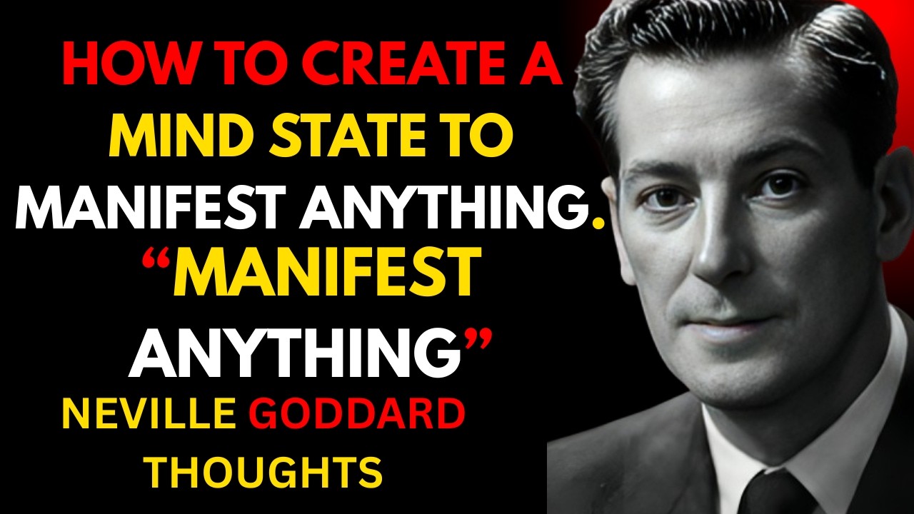How To Create a Mind State to Manifest Anything || Neville Goddard Motivation