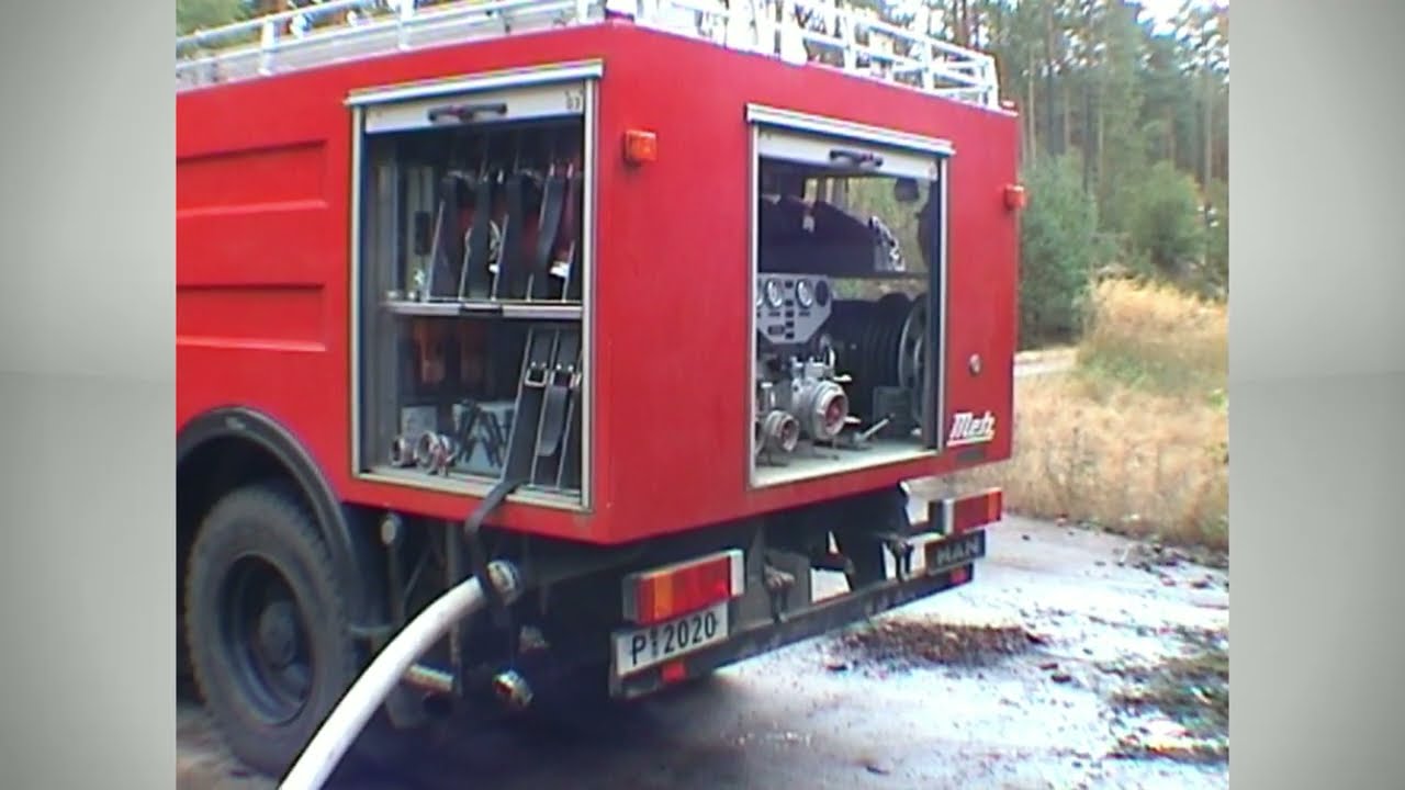 Die FF Bornim bei der 2-Tagesausbildung 1999 Teil 2   Schaum+GW G