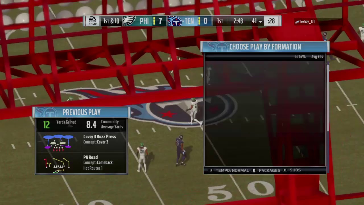 1P2W Titans vs. Eagles S1 1 M19