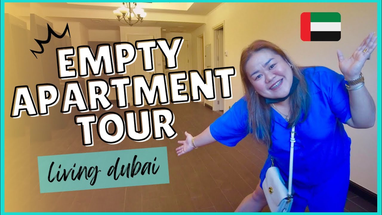LIVING DUBAI 🧡 EMPTY APARTMENT TOUR (2 bedroom apartment in Dubai) || Me, myself & Irish