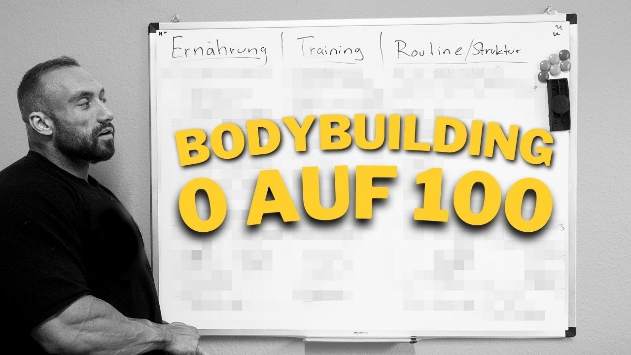 Dieses Video spart dir 2-3 Jahre! (Bodybuilding f&uuml;r Anf&auml;nger)