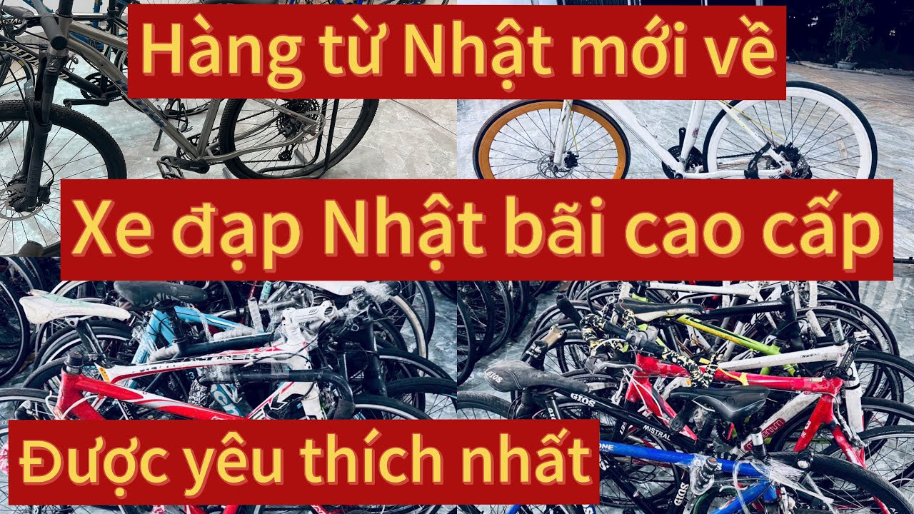 Thanh lý xe đạp Nhật bãi cao cấp -Xe đạp Carbon Đức chất lượng cao- phụ kiện Nhật bãi các loại