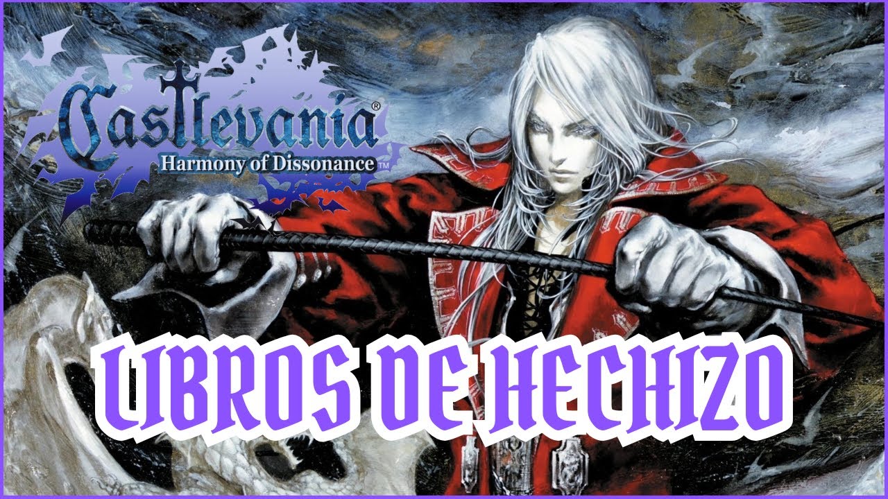 Castlevania Harmony of Dissonance | Libros de Hechizo (Spell Books)