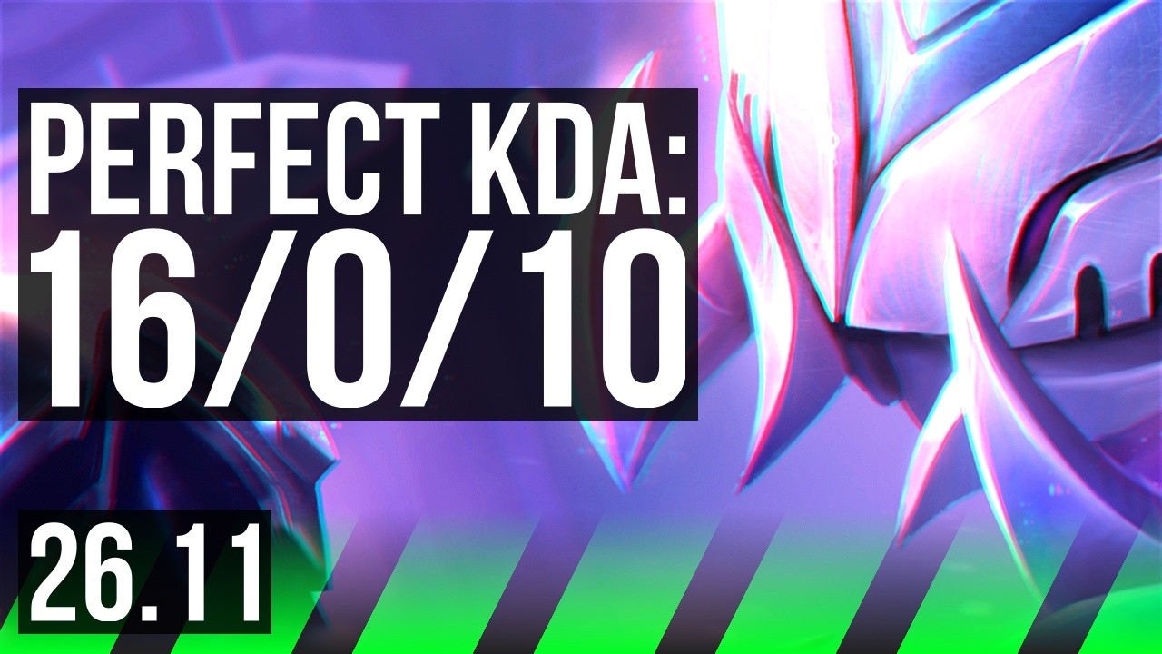 REK'SAI vs DIANA (JGL) | Perfect KDA: 16/0/10 | KR Master | 26.11