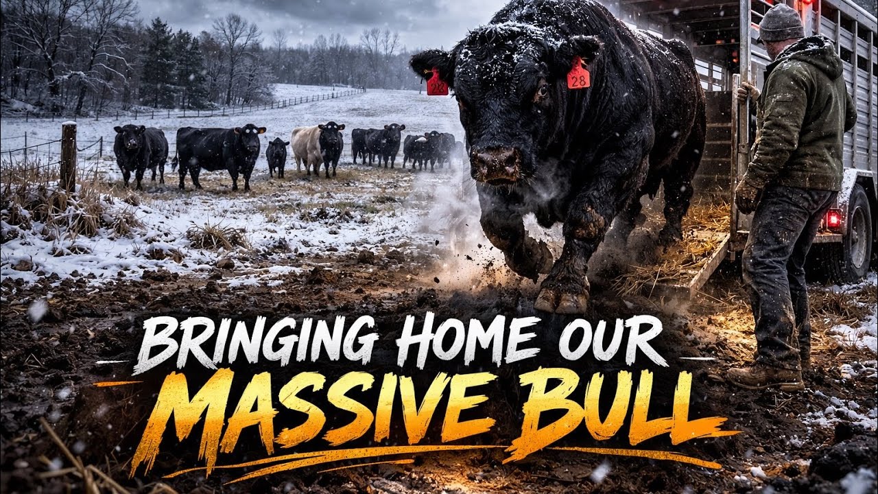 Bringing Home a Massive Angus Bull—This Could Go Either Way!