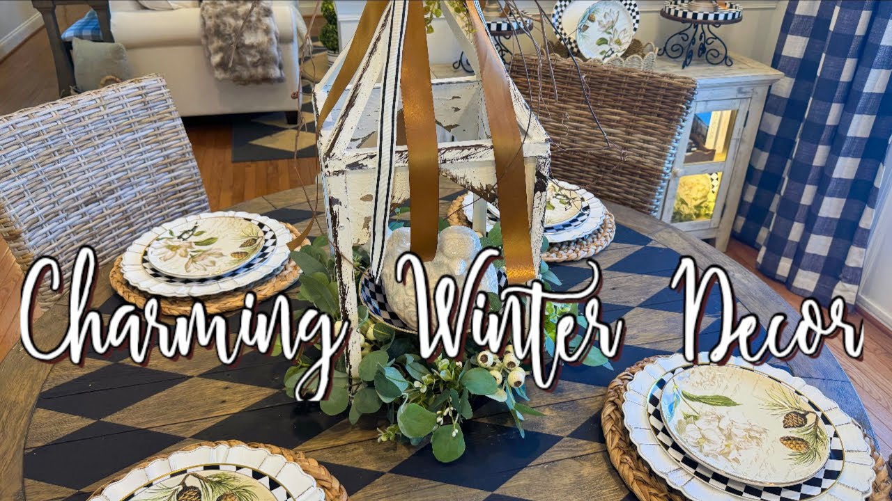Warm n Cozy, Winter Decorate!  2026 #decoratewithme #winterdecor #cozy #farmhouse #shelfstyling 