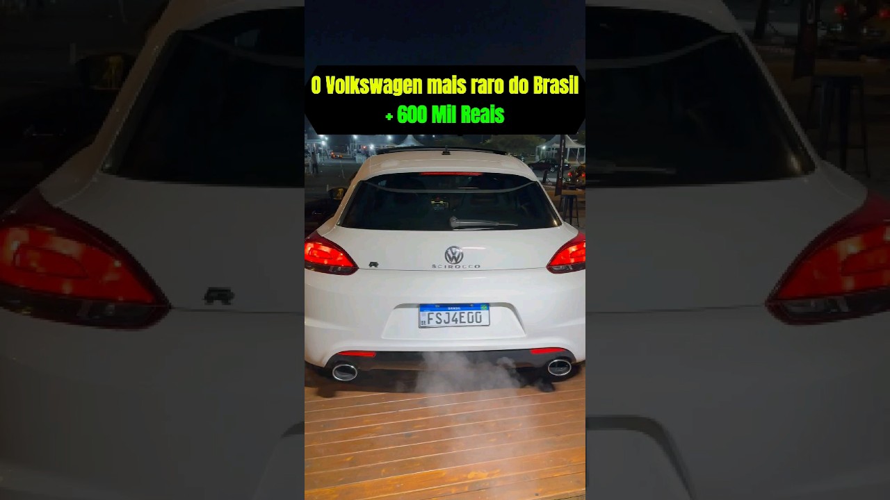 VW Scirocco - Conhecia esse carro? #carros #automobile #volkswagen #scirocco #sciroccor #entrevista
