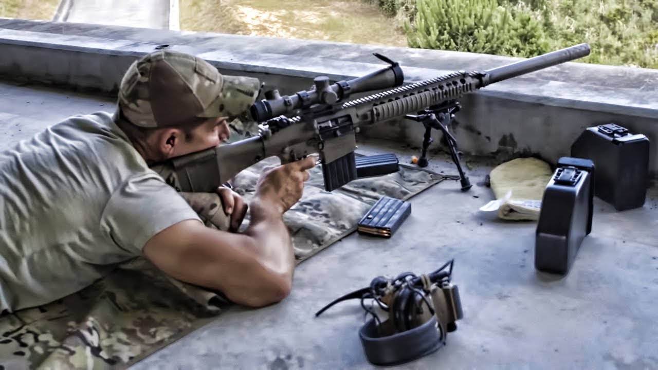 M249 Machine Gun & M110 Sniper Rifle &bull; Special Ops Group USAF