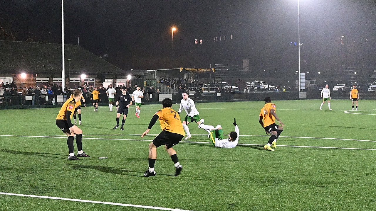 Sussex Senior Cup Quarter Final Three Bridges FC V Horsham, Tuesday 13th January 2025
