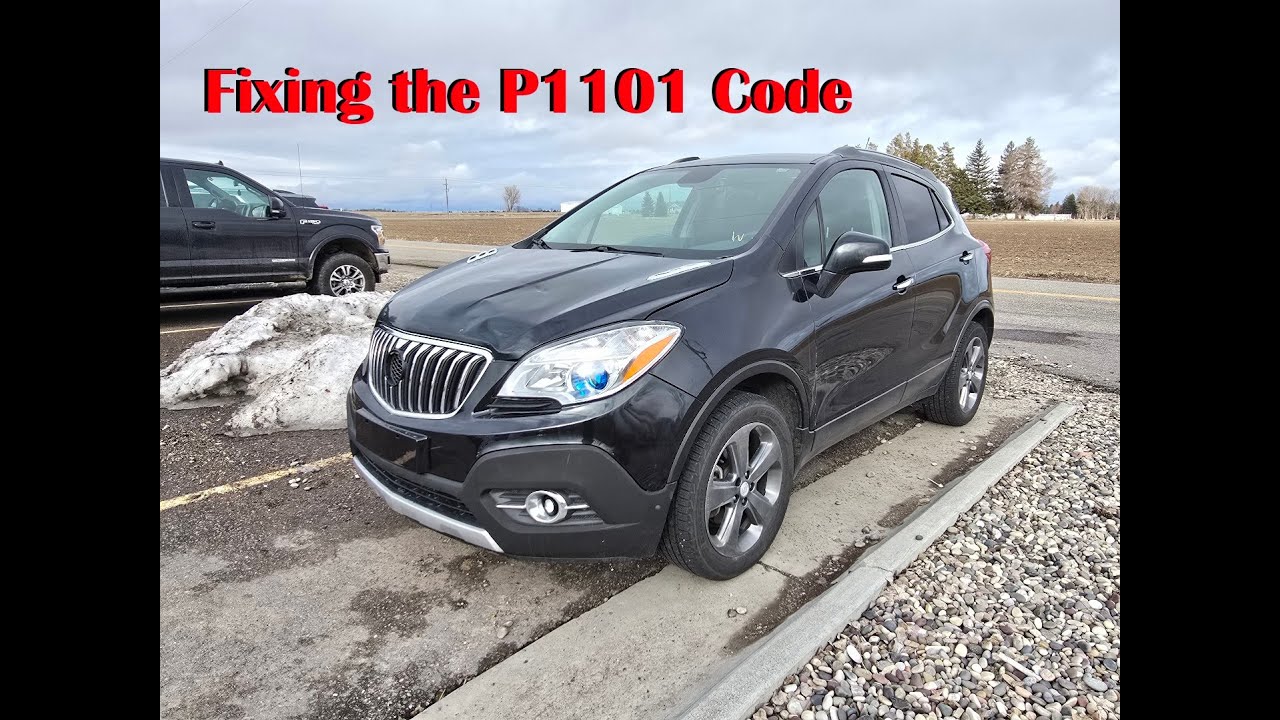 Исправление печально известного кода MAF P1101 GM/Chevrolet на моем Buick Encore 1.4L