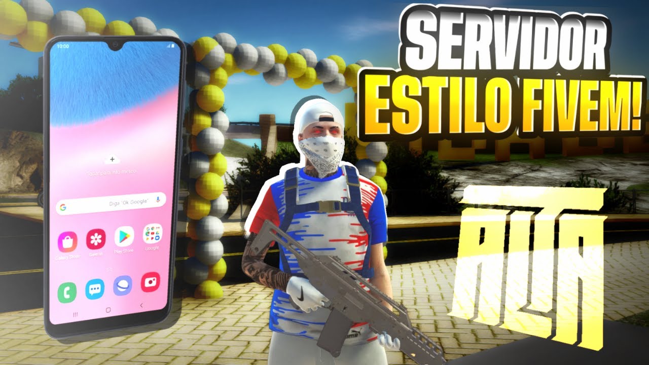 O SERVIDOR Cidade Alta ATUALIZOU MUITO!😍 (ESTILO FIVEM) - GTA SAMP ANDROID/PC