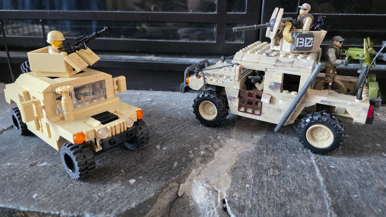 Lego vs Mega Bloks stop motion 5