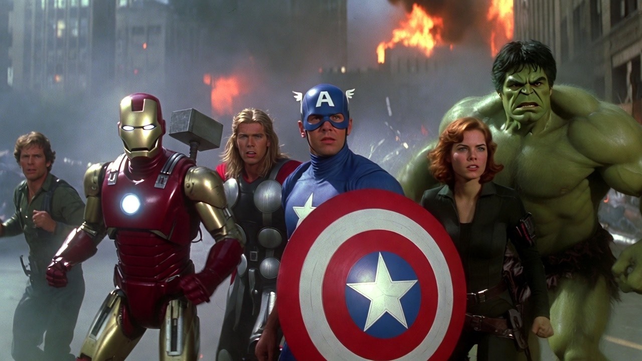 Marvel's AVENGERS | 1980s Superhero Action Movie