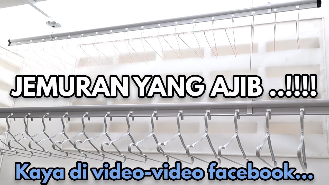 Review Jemuran Liveo Lifting Engkolan LV680 | Make Space Hangger Laundry