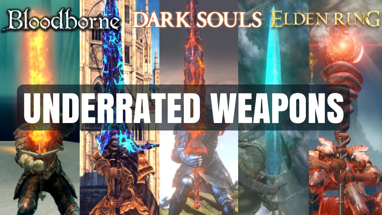 Soulsborne Weapons You Should Start Using! #fromsoftware