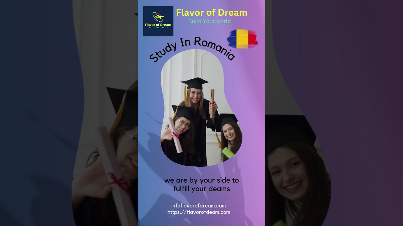 Study in Romania | #flavorofdream #studyabroad #internationalstudents #fypシ゚viral #studyinromania