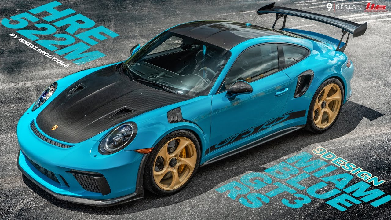 Miami Blue 991 Gets 9Design Aero