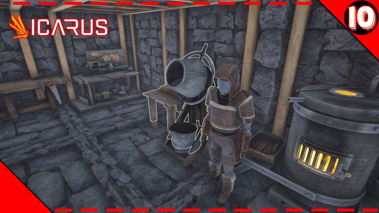 DERRETENDO PLATINA, OURO, ALUM&Iacute;NIO, TIT&Acirc;NIO E FAZENDO CONCRETO |  ICARUS #10 GAMEPLAY 2025
