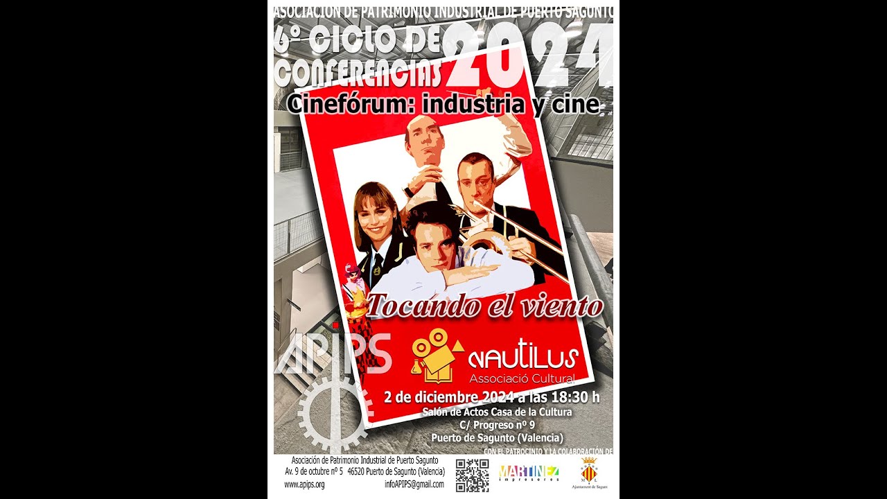 Cinefórum industria y cine: Tocando el viento