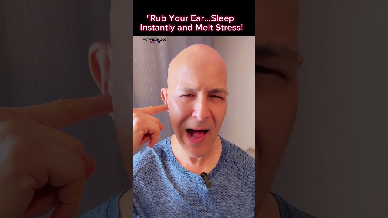 Rub Your Ear&hellip;Sleep Instantly and Melt Stress!  Dr. Mandell