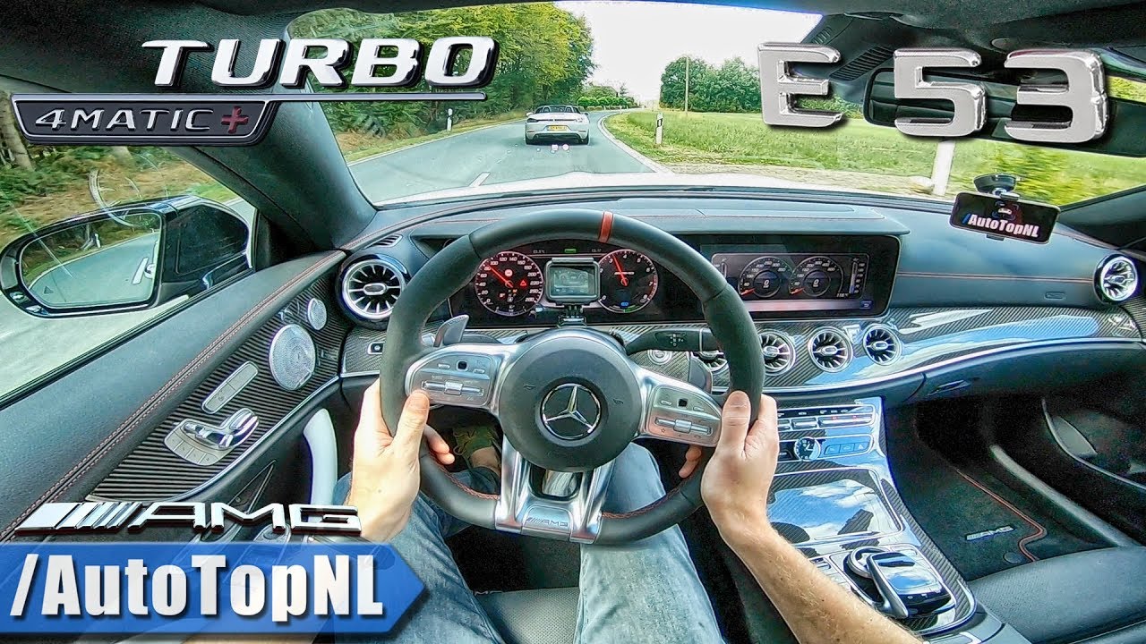 2019 Mercedes AMG E53 E CLASS Coupe 4Matic+ 3.0 i6 BiTurbo POV Test Drive by AutoTopNL