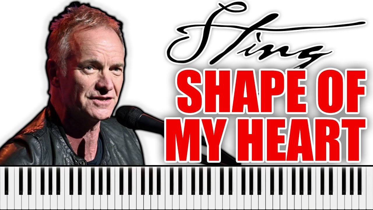 STING - Shape Of My Heart | PIANO COVER (Sting's vocals)