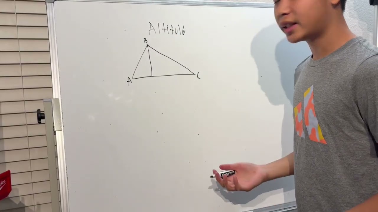 Midpoint, Median, Angle Bisector, Perpendicular Bisector, and Altitude! Geometry