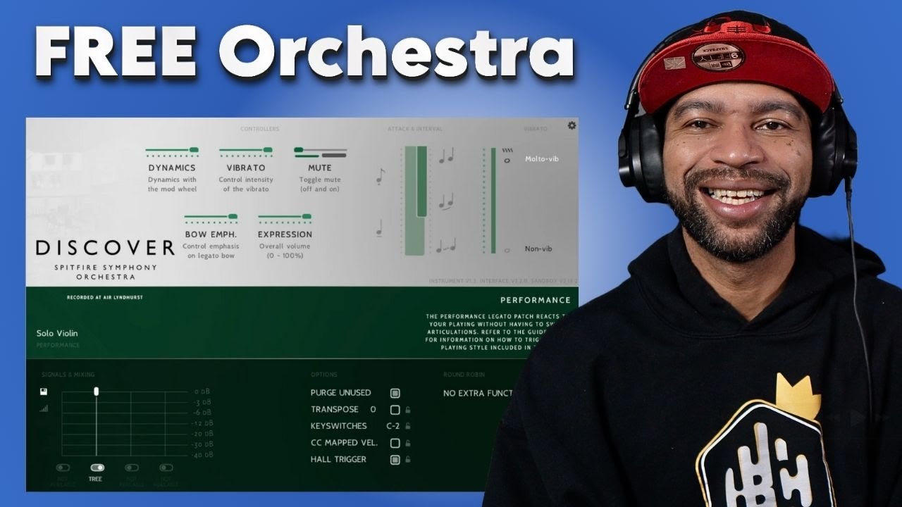 Spitfire Symphony Orchestra Discover | The Best FREE Orchestra