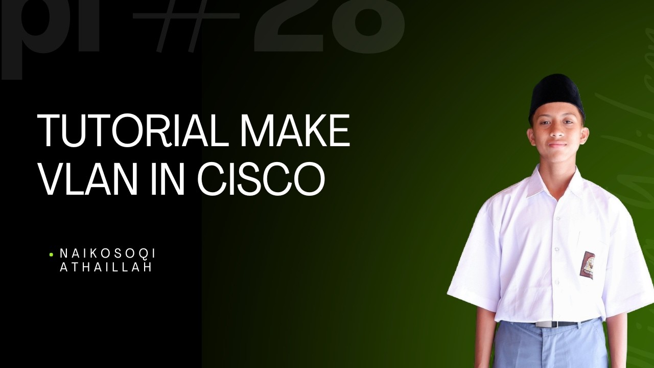 TOTORIAL MAKE VLAN IN CISCO