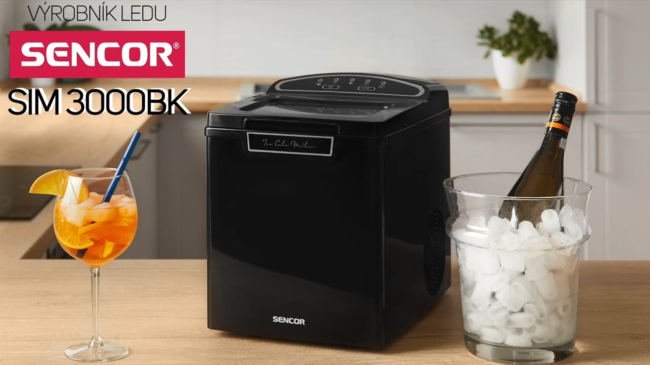 Unboxing výrobník ledu Sencor SIM 3000BK