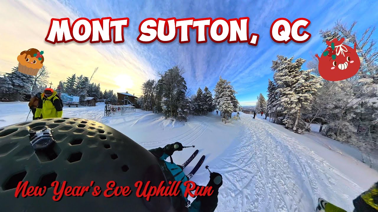 Mont Sutton, QC New Year's Eve Uphill Run