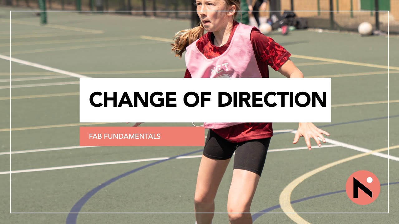 NETBALL AGILITY TRAINING // CHANGING DIRECTION AND IMPROVING MOVEMENT ON THE COURT // FUNDAMENTALS
