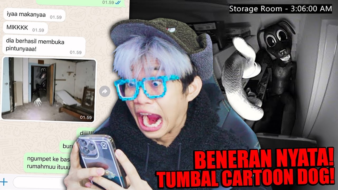 DIKIRA ANJING!!! CARTOON DOG MUNCUL DI RUMAH AKU!!! Chat Story Horror Indonesia #HORROR