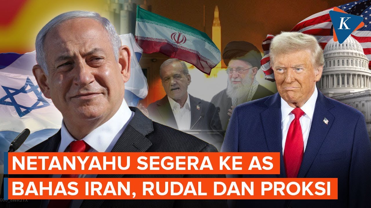 Netanyahu Segera ke AS Bahas Negosiasi Iran, Rudal Balistik, dan Jaringan Proksi