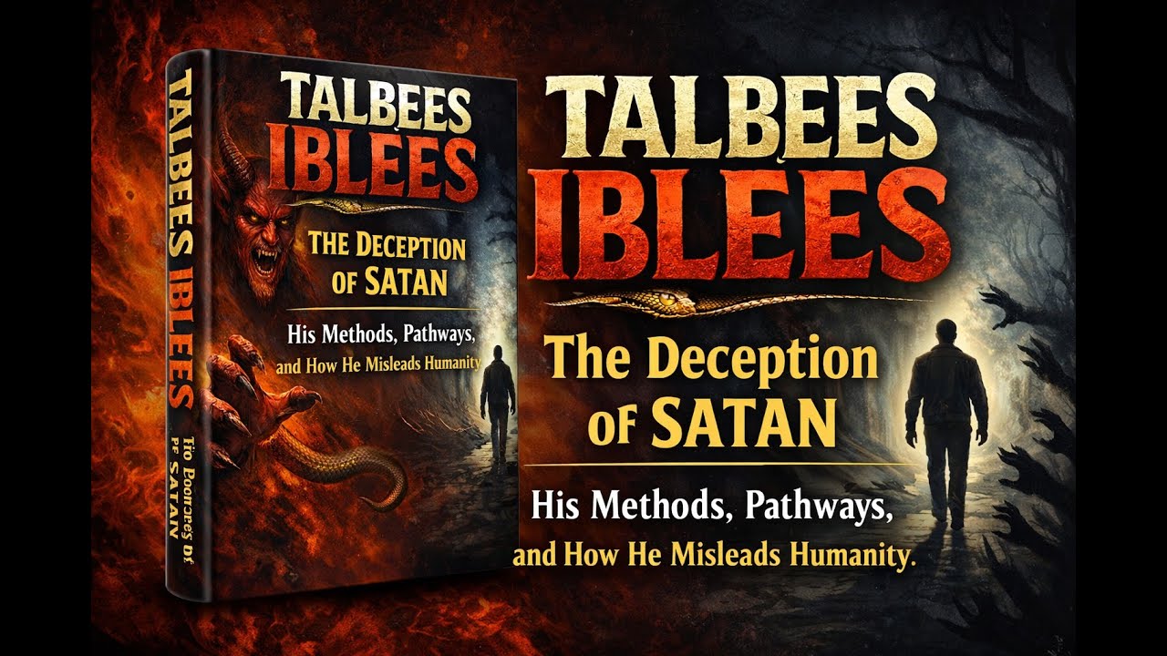 Shaytans declaration of war against humanity Jumuah Khutbah