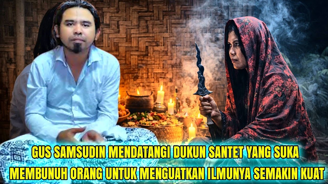 GUS SAMSUDIN MENDATANGI DUKUN SANTET SAKTI BANTUAN NYI BLORONG