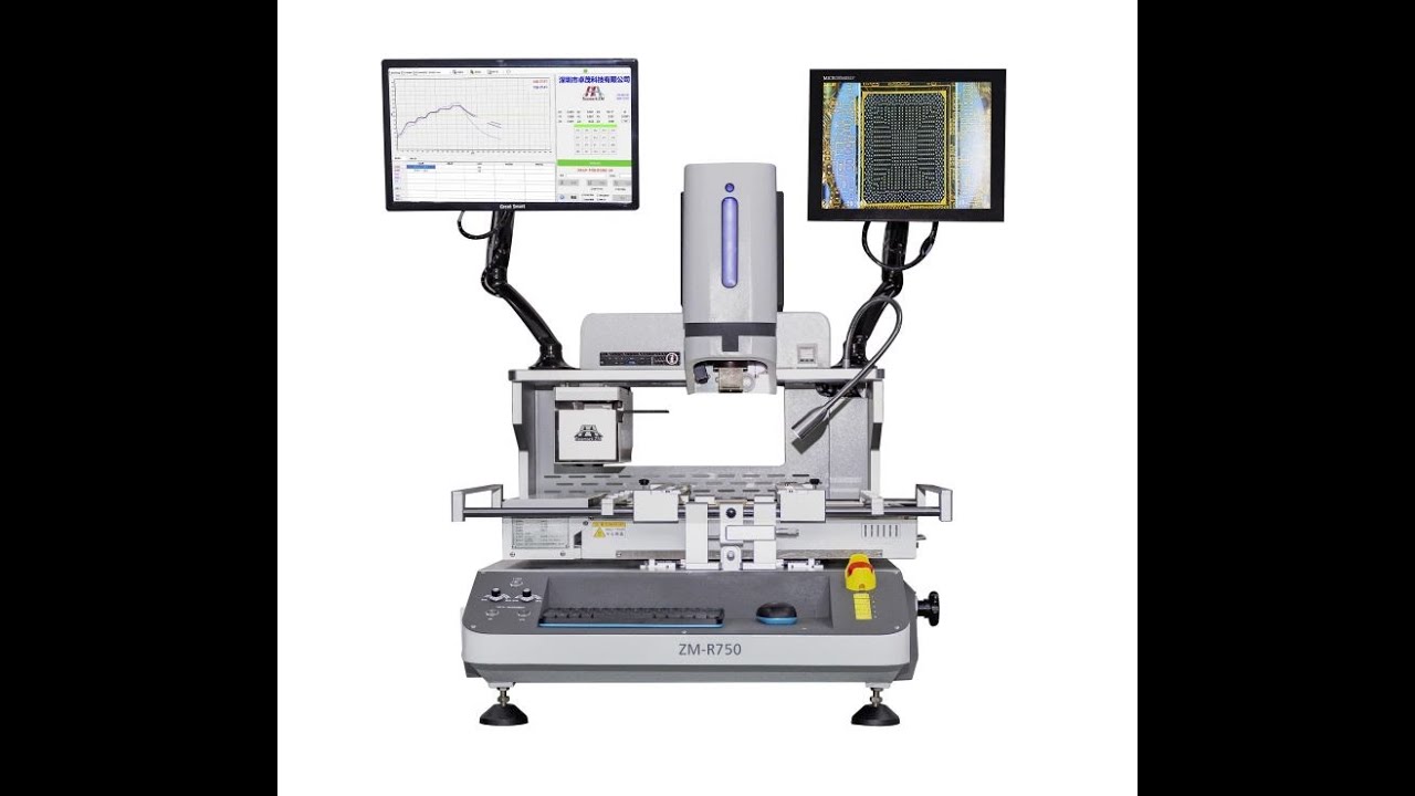 ZM-R750 BGA Rework Station Operation