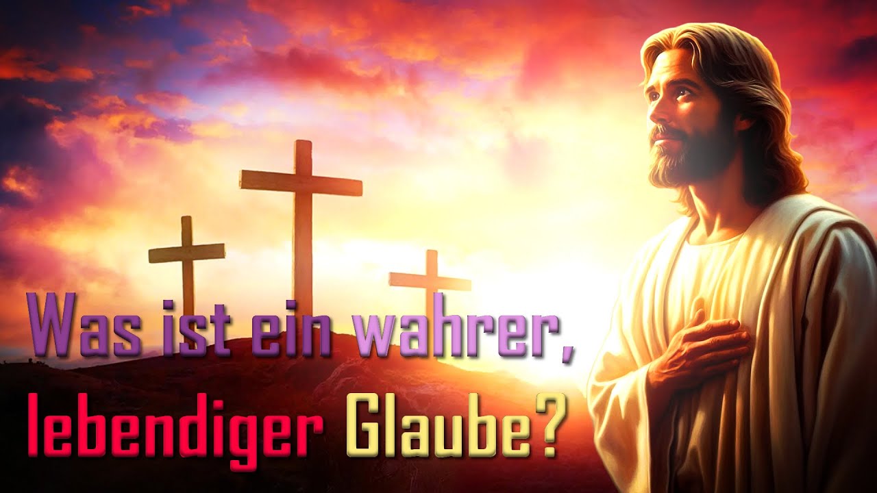 Was ist ein wahrer, lebendiger Glaube, der Gott wohlgef&auml;llig ist? ❤️ Jesus durch Bertha Dudde