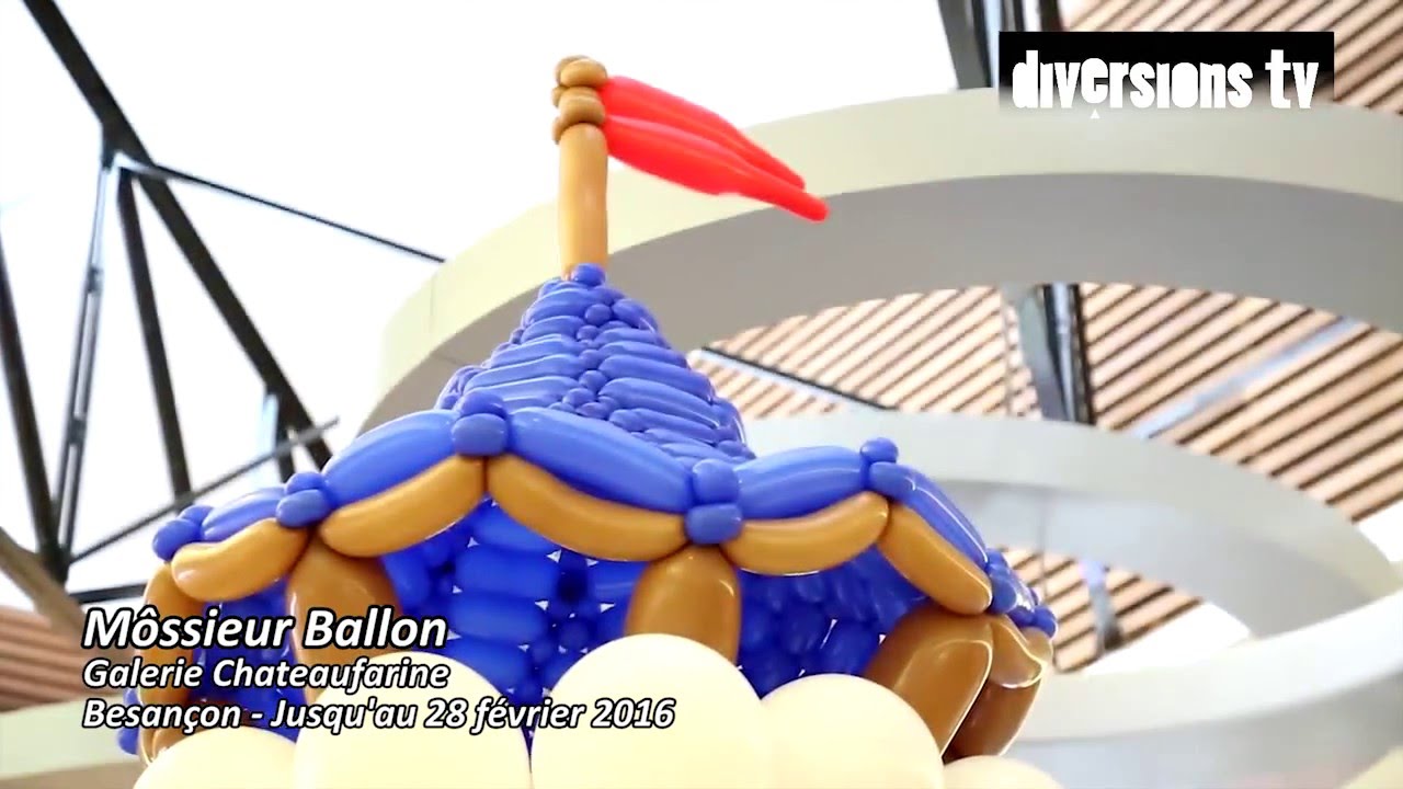 Môssieur Ballon à la galerie Chateaufarine