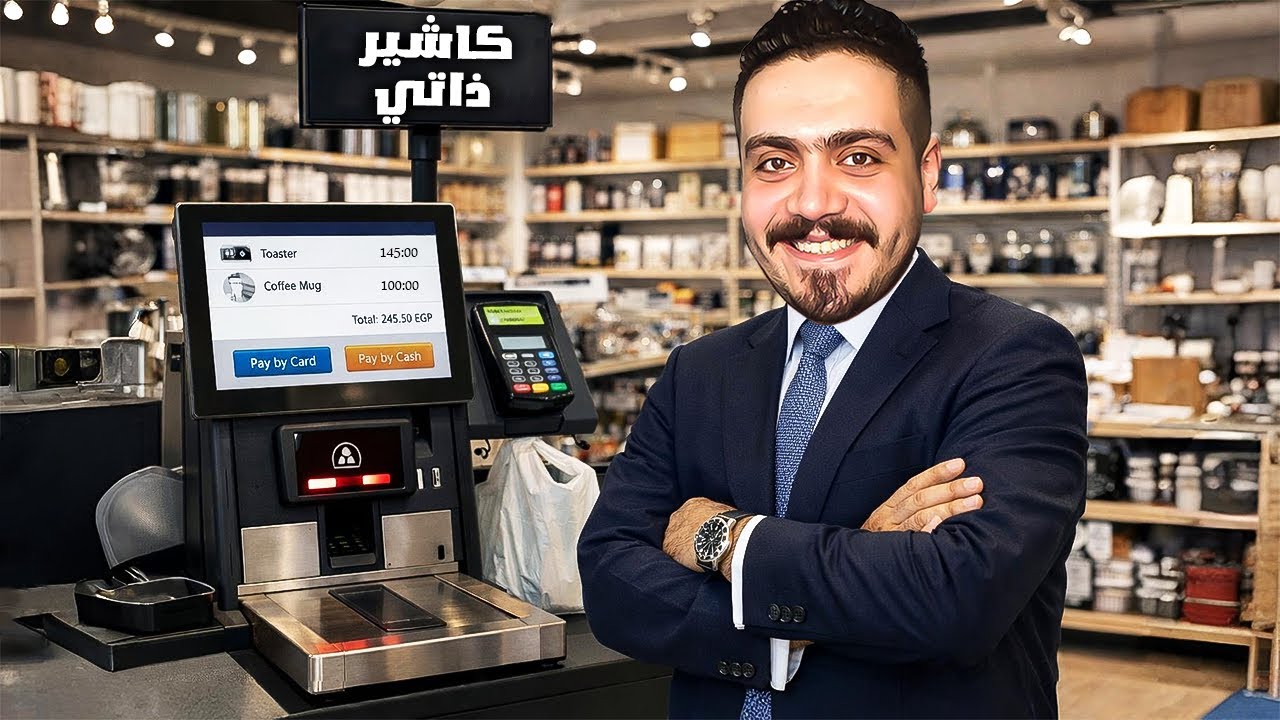محاكي رجل الاعمال#2 - اول محل يشتغل لوحده 💰