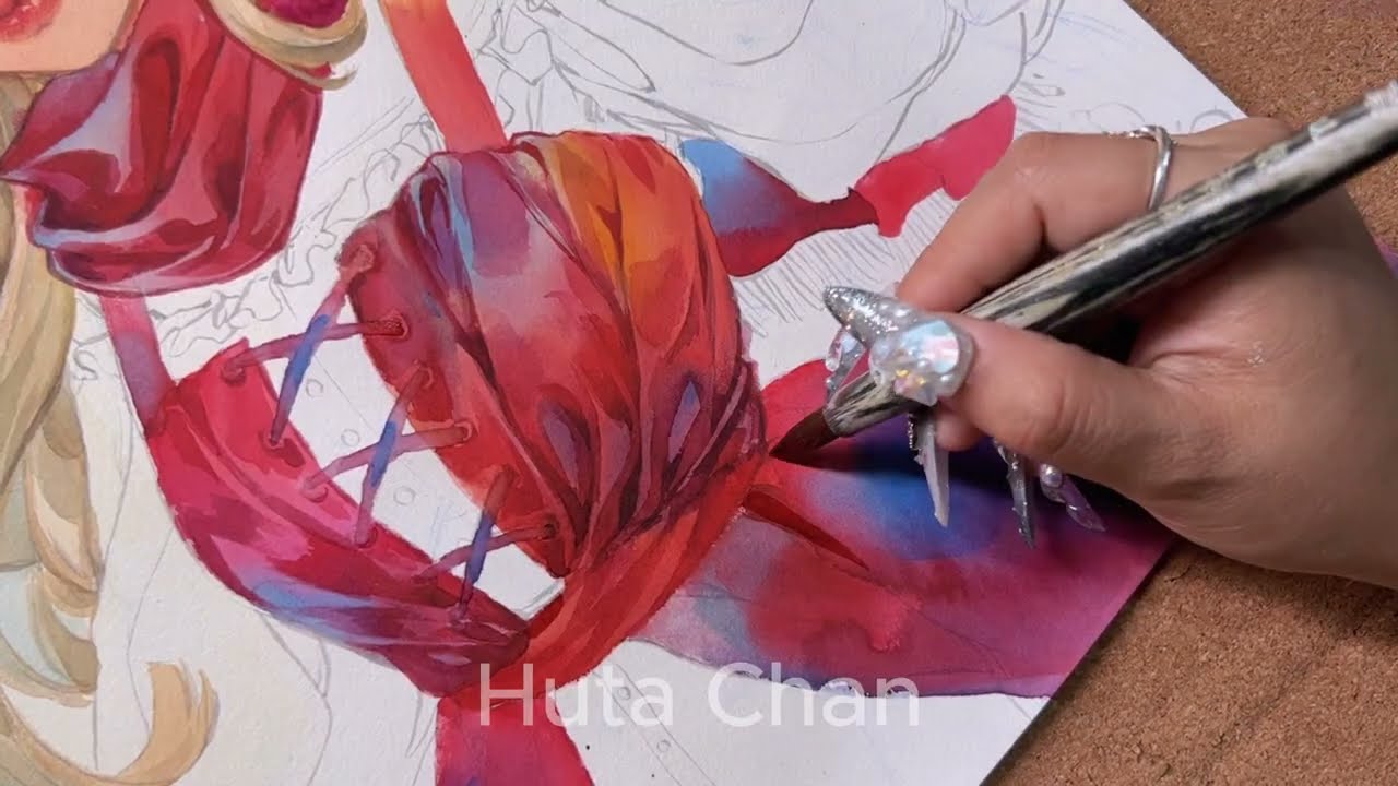 Try New $88 Watercolor ☆ Mijello Mission Gold Set | Huta Chan