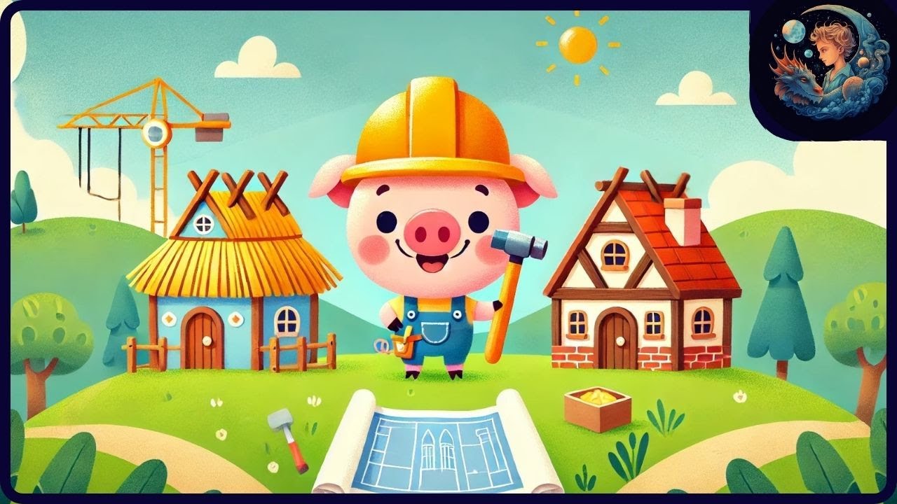 Enseñanzas de los 3 Cerditos y sus Casas 🐷 Cuento infantil para aprender dedicación