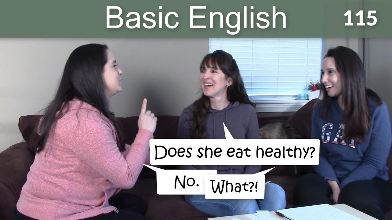 Lesson 115 👩‍🏫 Conversation for Fluency - Basic English with Jennifer