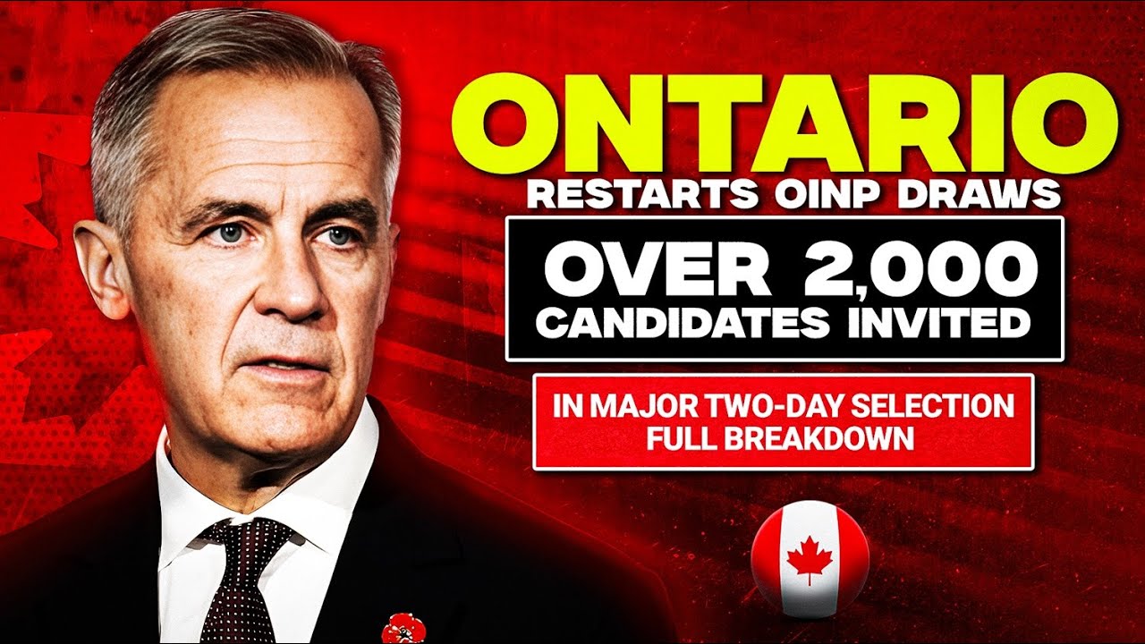 Ontario Draws: Over 2,000 Candidates Invited in Major Two-Day Selection - Full Breakdown