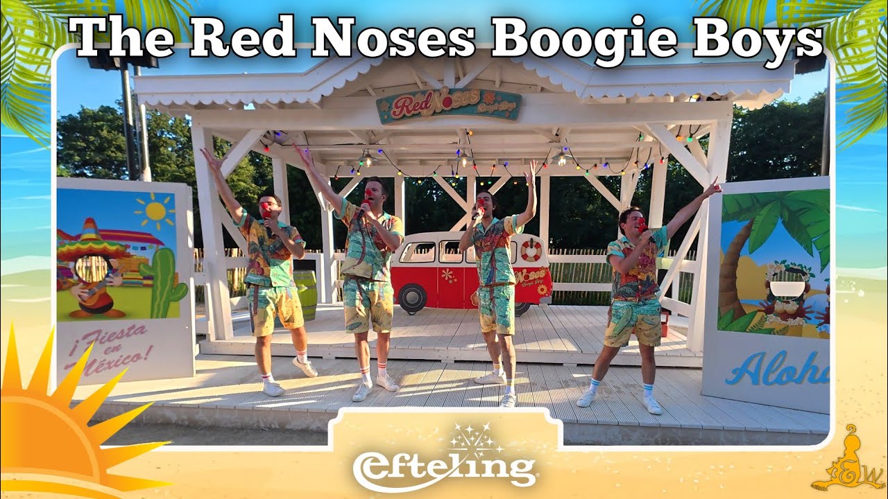 [#Efteling 4K] The Red Noses Boogie Boys - Zomer 2025 ☀️