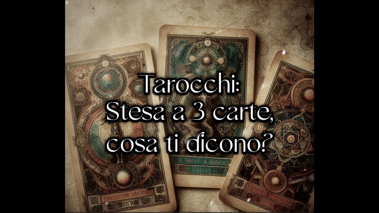 Tarocchi: stesa a 3 carte, cosa ti dicono?